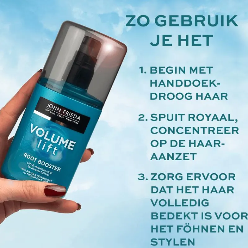 Discount John Frieda Volume Lift Root Booster Blow Dry Lotion 125 ML