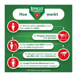 Best Jungle Formula Anti Muggenspray Maximum 50% DEET 75 ML