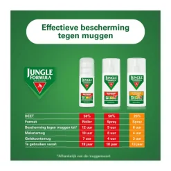 Best Jungle Formula Anti Muggenspray Maximum 50% DEET 75 ML