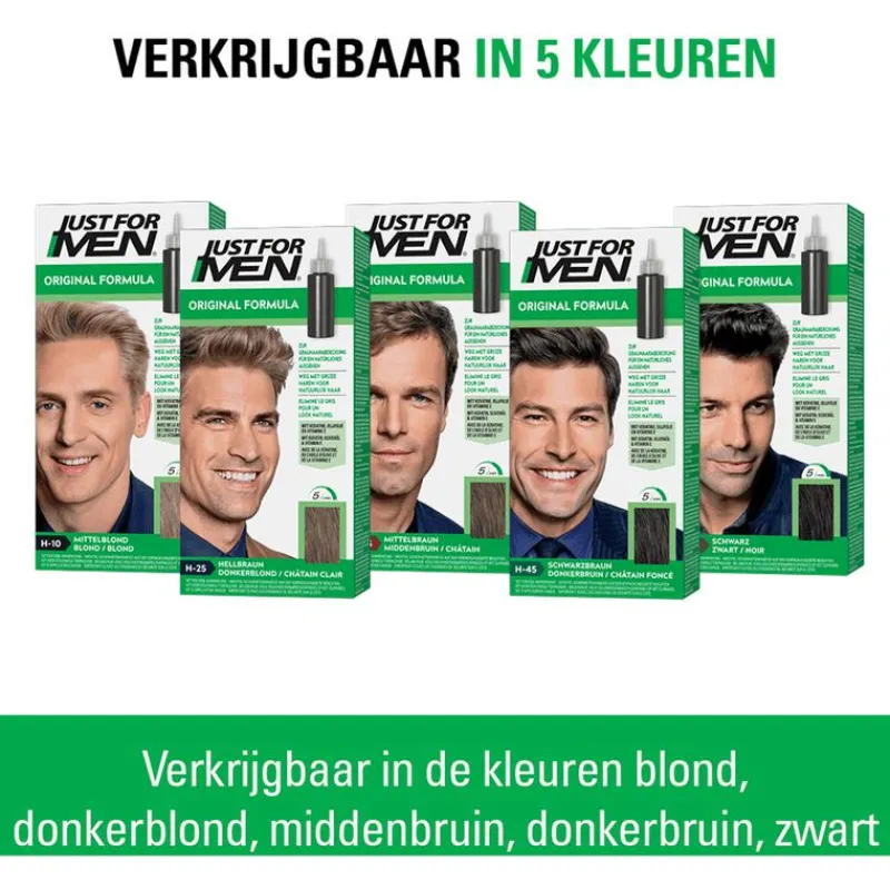 Sale Just For Men Original Formula Zwart H55 H-55 Zwart