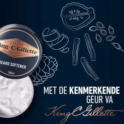 Discount King C Gillette King C. Gillette Baard Balsem 100 ML