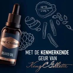 Clearance King C Gillette King C. Gillette Baardolie 30 ML