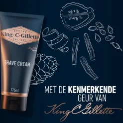 Discount King C Gillette King C. Gillette Scheercrème 175 ML