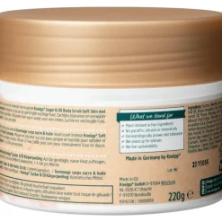 Clearance Kneipp Soft Skin Sugar & Oil Bodyscrub 220 GR