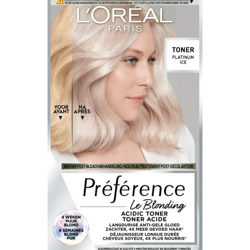 Best L'Oréal Paris L Oréal Paris Préférence Toner Platinum Ice