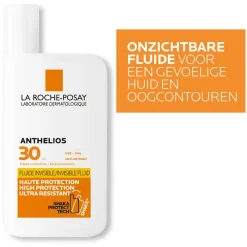 Hot La Roche-Posay Anthelios Onzichtbare Zonnefluide Gezicht SPF30 50 ML