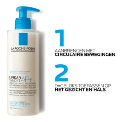 New La Roche-Posay Syndet AP+ Reinigende Gel-Crème 400 ML