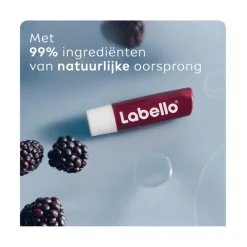 Outlet Labello Blackberry Shine Lippenbalsem 24u Hydratatie Bordeauxrood 1 Stuk