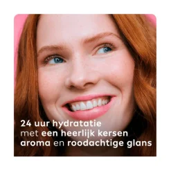 Best Labello Cherry Shine Lippenbalsem 24u Hydratatie Zachtrood 1 Stuk