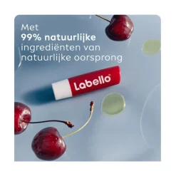 Best Labello Cherry Shine Lippenbalsem 24u Hydratatie Zachtrood 1 Stuk