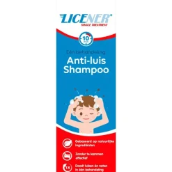 Outlet Licener Anti-Luis shampoo 100 ML natuurlijke ingrediënten 100% effectief