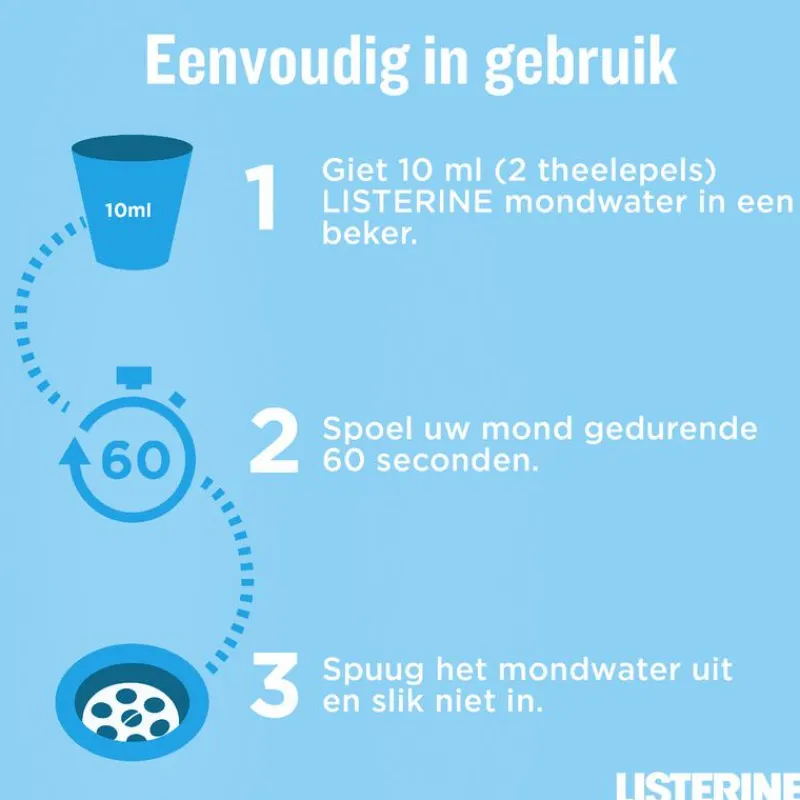 Listerine ® Advanced White Mondspoeling - 500ML