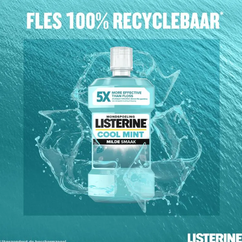 Outlet Listerine ® Coolmint Milde Smaak Mondspoeling - 500 ML
