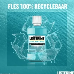 Hot Listerine Mondwater Cool Mint Milde Smaak 80 ML