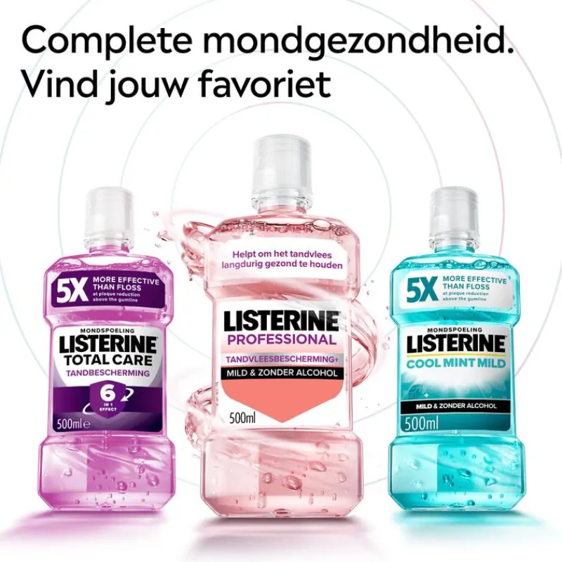 Online Listerine professional gum protection+500ml