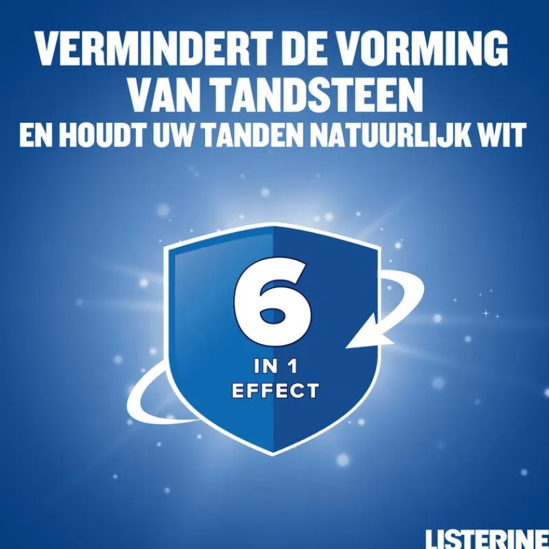 Best Listerine ® Total Care Bescherming Tegen Tandsteen Mondspoeling - 500ML