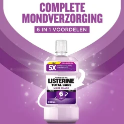 Hot Listerine Total Care Extra Mild Mondwater - 500ML