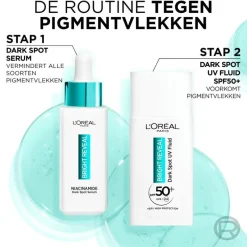 Online L'Oréal Paris L'Oréal Bright Reveal Dark Spot UV Fluid Moisturizer met SPF50 50ML