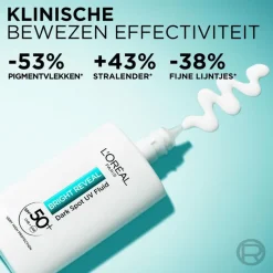 Online L'Oréal Paris L'Oréal Bright Reveal Dark Spot UV Fluid Moisturizer met SPF50 50ML