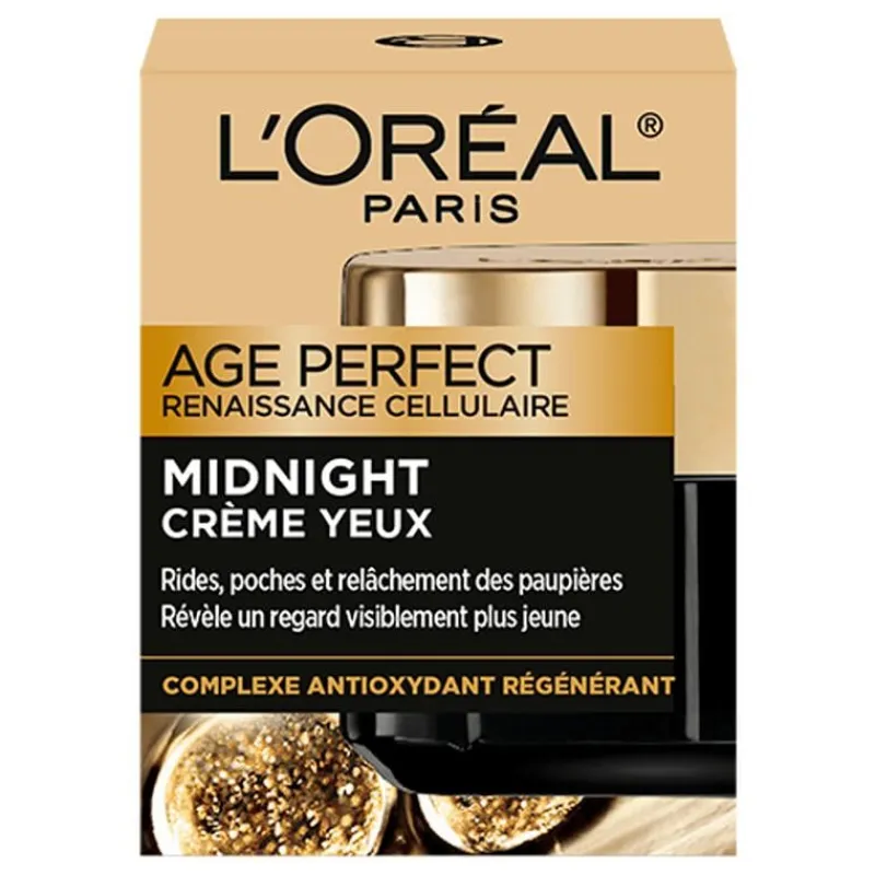 Outlet L'Oréal Paris Age Perfect Cell Renaissance Midnight Anti-Age Oogcrème 15 ML