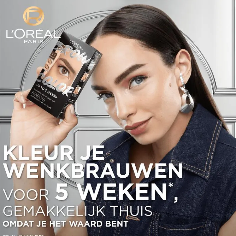 Hot L'Oréal Paris Brow Color wenkbrauwverf 5.0 30ML Brunette