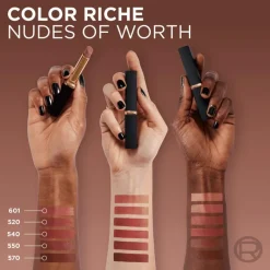 L'Oréal Paris Color Riche Intens Volume Matte Lipstick 520 Le Nude Defiant 1,8 GR 520 - Le Nude Defiant