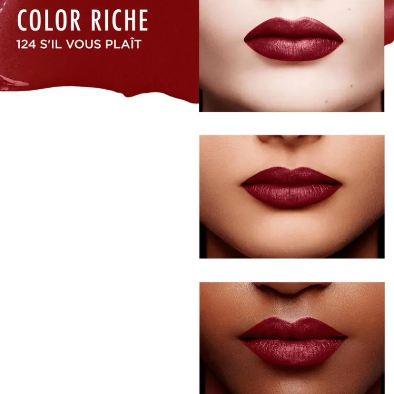 Online L'Oréal Paris Color Riche Satin 124 Síl Vous Plait Lippenstift 4,5 GR 124 S Il Vous Plait