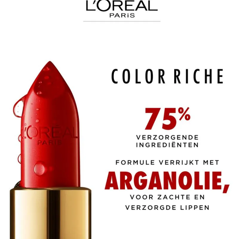 Online L'Oréal Paris Color Riche Satin 124 Síl Vous Plait Lippenstift 4,5 GR 124 S Il Vous Plait