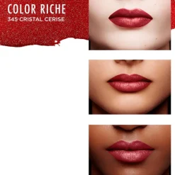 Sale L'Oréal Paris Color Riche Satin 345 Cristal Cerise Lippenstift 4,5 GR 345 Cherry Chrystal