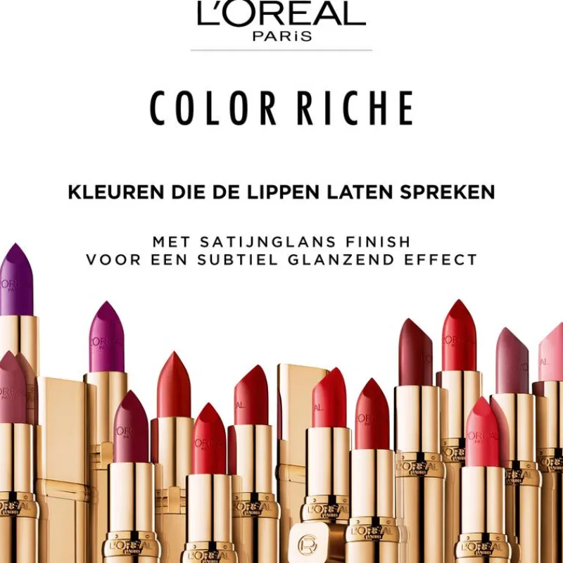 Sale L'Oréal Paris Color Riche Satin 226 Rose Glacé Lippenstift 4,5 GR 226 Rose Glace