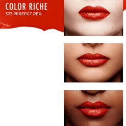 Online L'Oréal Paris Color Riche Satin Lippenstift 4,5 GR 377 Perfect Red