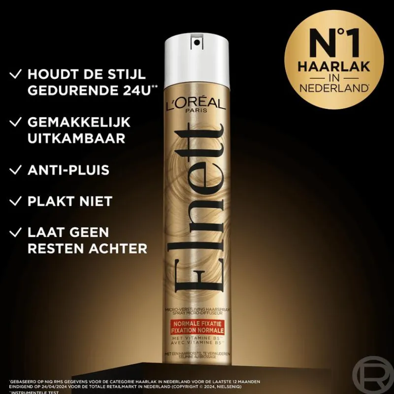 Discount L'Oréal Paris Elnett Satin Haarspray 400 ML