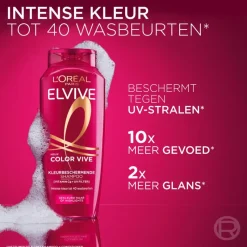 New L'Oréal Paris Elvive Color Vive Shampoo 250 ML