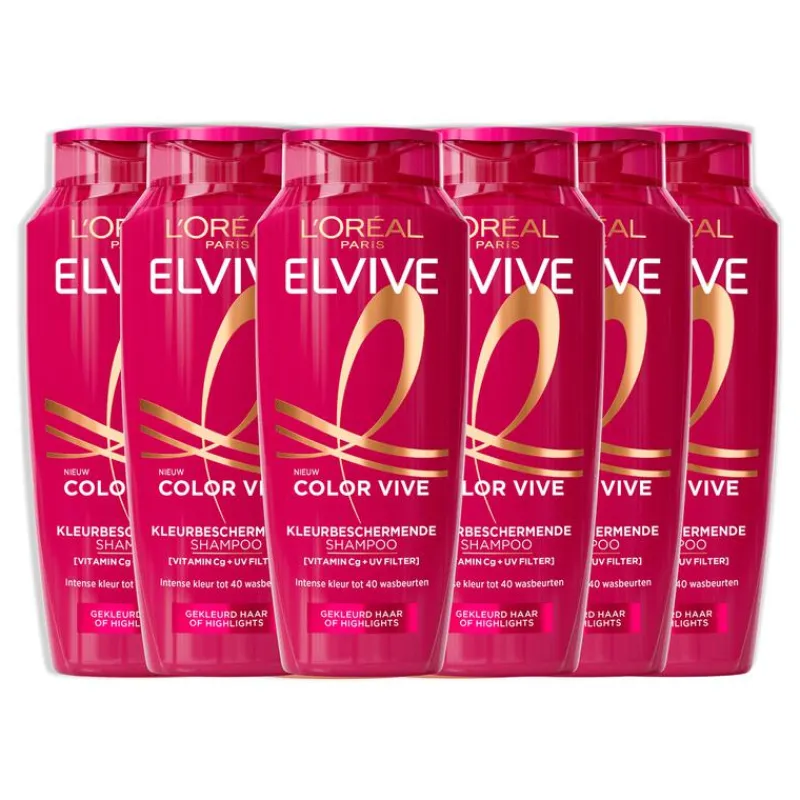 New L'Oréal Paris Elvive Color Vive Shampoo 250 ML