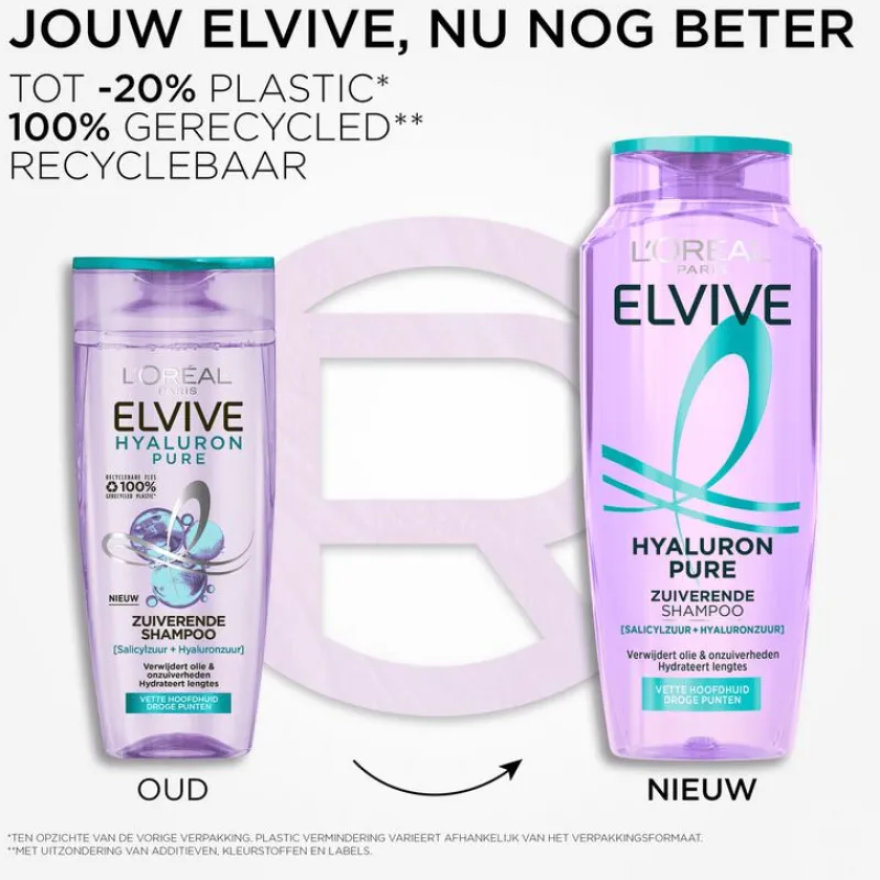 Hot L'Oréal Paris Elvive Hyaluron Pure Shampoo 250 ML