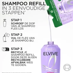 Sale L'Oréal Paris Elvive Refill Hydra Hyaluronic Shampoo Navulling 250 ML