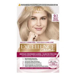 Best L'Oréal Paris Excellence Creme Permanente Haarverf 9.1 Zeer Licht Asblond
