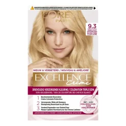 L'Oréal Paris Excellence Crème Verzorgende Crèmekleuring 9.3 Zeer Licht Goud Blond