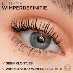 Clearance L'Oréal Paris False Lash Telescopic Lengte Mascara Zwart Black