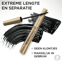 Clearance L'Oréal Paris False Lash Telescopic Lengte Mascara Zwart Black