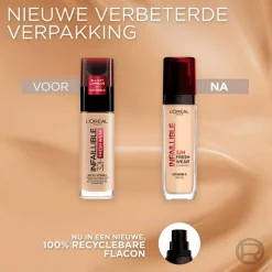 Sale L'Oréal Paris Infaillible 32HR Fresh Wear Foundation met SPF25 30 ML 235 Honey