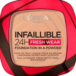 Best L'Oréal Paris Infaillible 24H Fresh Wear Foundation in a Powder 120 Vanille 120 Vanilla