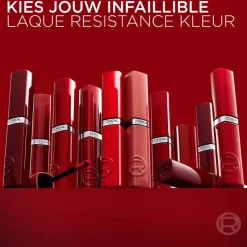 Outlet L'Oréal Paris Infaillible Laque Resistance Lippenstift 415 Red Bisou