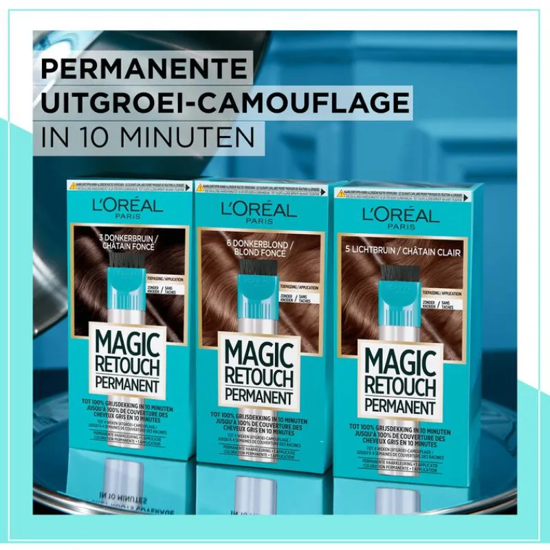 Best L'Oréal Paris Magic Retouch Permanente Haarverf 4 Middenbruin