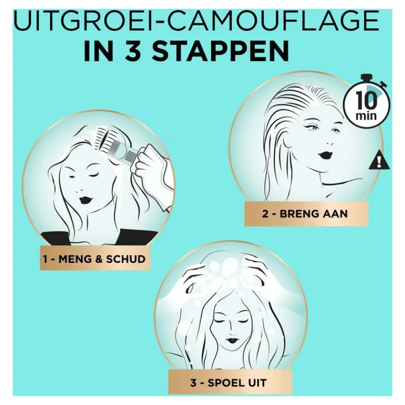 Best L'Oréal Paris Magic Retouch Permanente Haarverf 4 Middenbruin