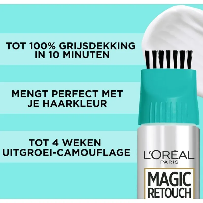 Best L'Oréal Paris Magic Retouch Permanente Haarverf 4 Middenbruin