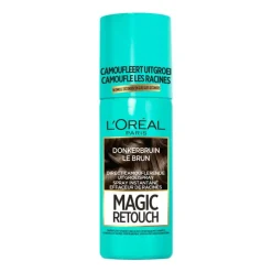 New L'Oréal Paris Magic Retouch Camouflerende Uitgroeispray Donkerbruin 75 ML 2 Donkerbruin