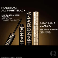 Clearance L'Oréal Paris Panorama Mascara All Night Black