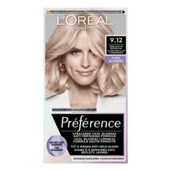 New L'Oréal Paris Préférence Cool Blondes Permanente Haarverf 9.12 Siberia 9.12 - Siberia