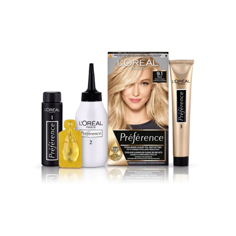 L'Oréal Paris Préférence Permanente Haarverf 9.1 Oslo